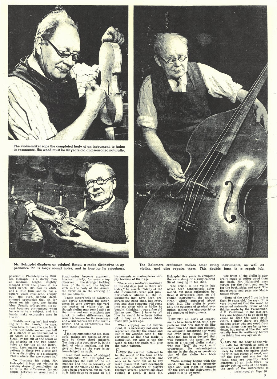 Holzapfel-Violin-Shop-Sunday-Sun-Magazine-1948-2